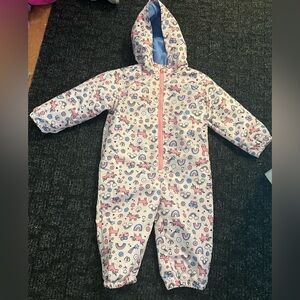 Toddler rain suit